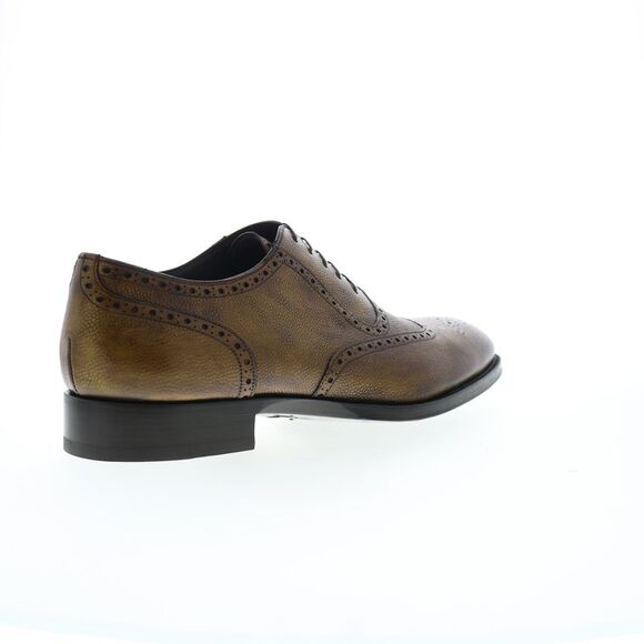Di Bianco Mens SBP940 Brown Shoes (NWT) - Picture 7 of 7